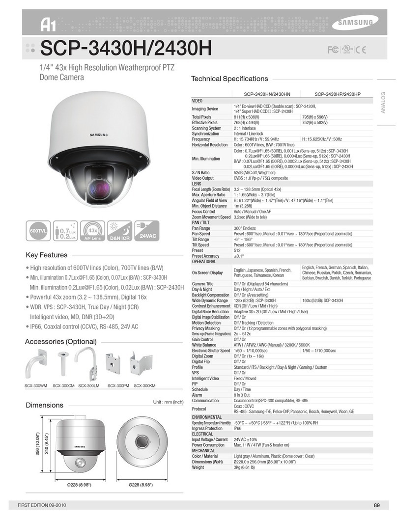 Samsung SCP-3430H User manual