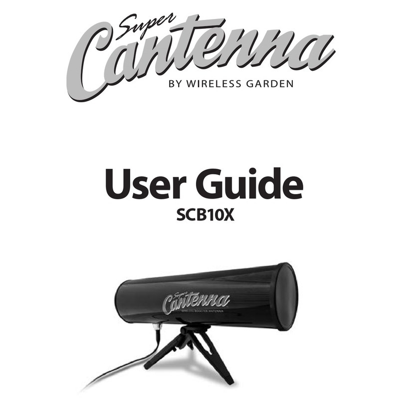 Wireless Garden Super Cantenna SCB10X user guide