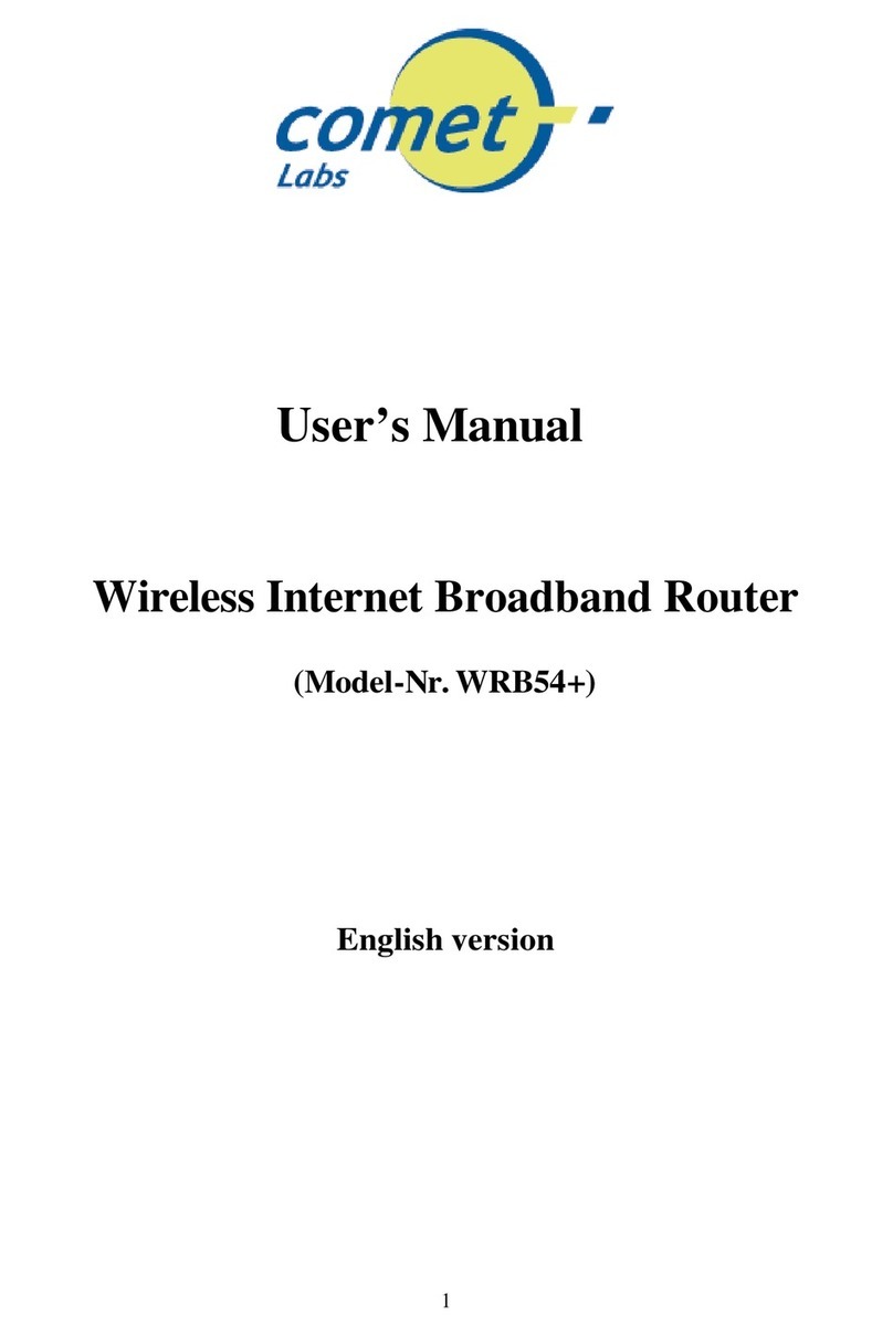 Comet Labs WRB54+ user manual