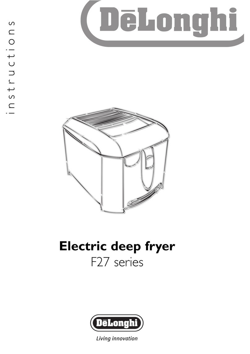 DeLonghi F27 series instructions