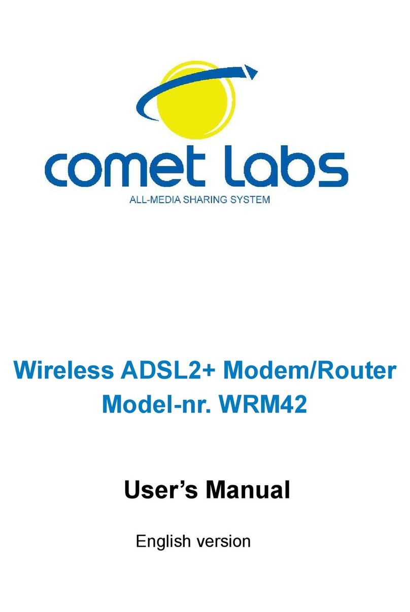 Comet Labs WRM42 user manual
