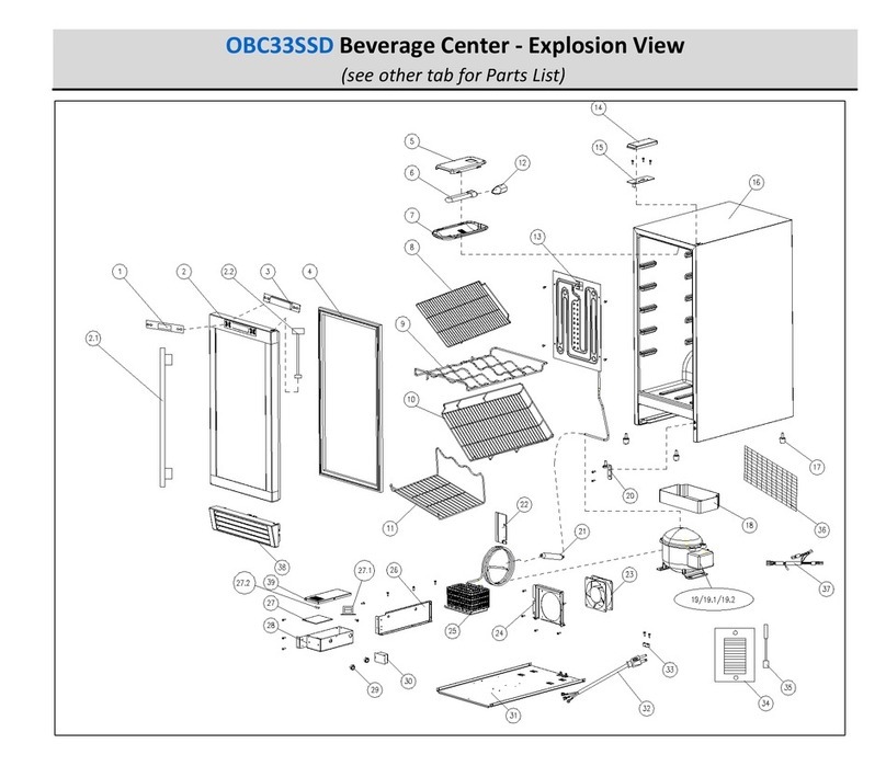 Avanti OBC33SSD User manual