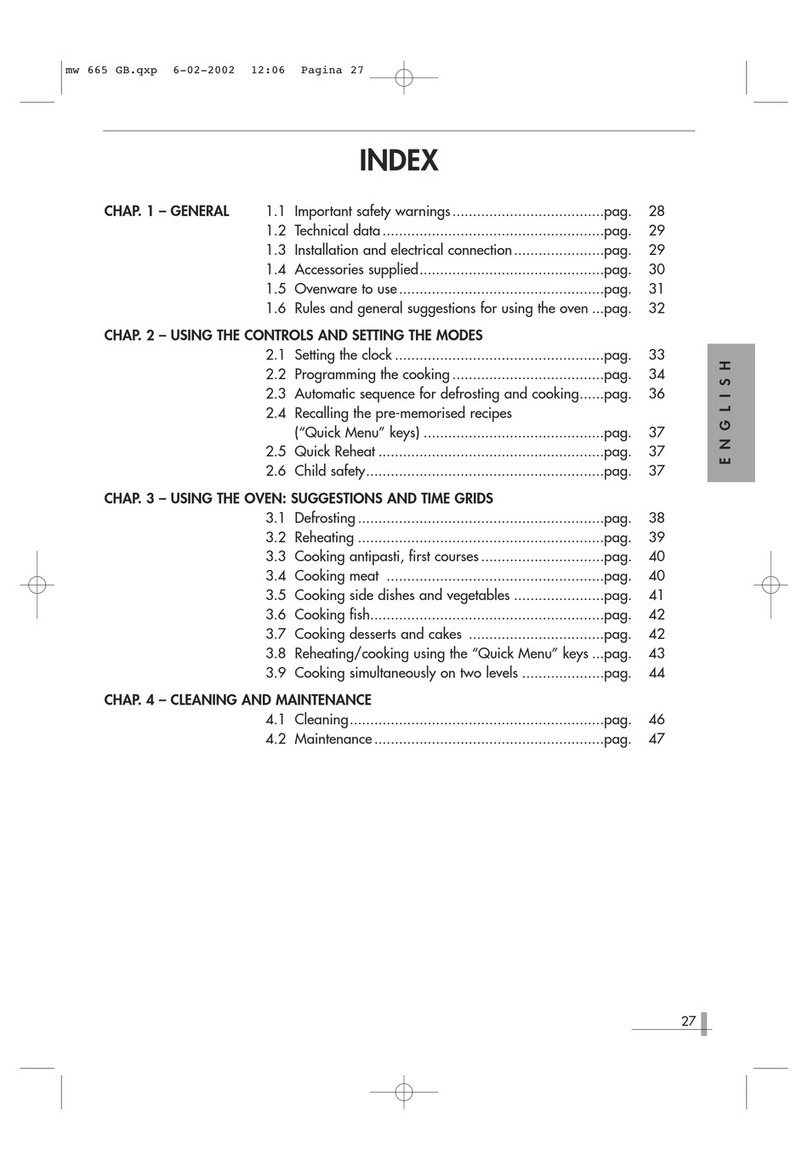 DeLonghi MW 665 User manual