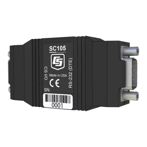 Campbell SC105 CS User manual