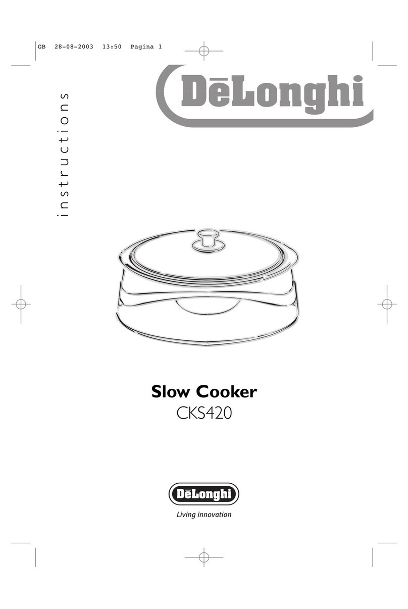 DeLonghi CKS420 User manual