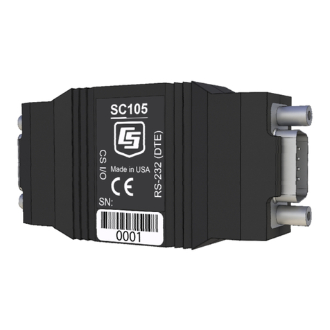 Campbell SC105 CS User manual