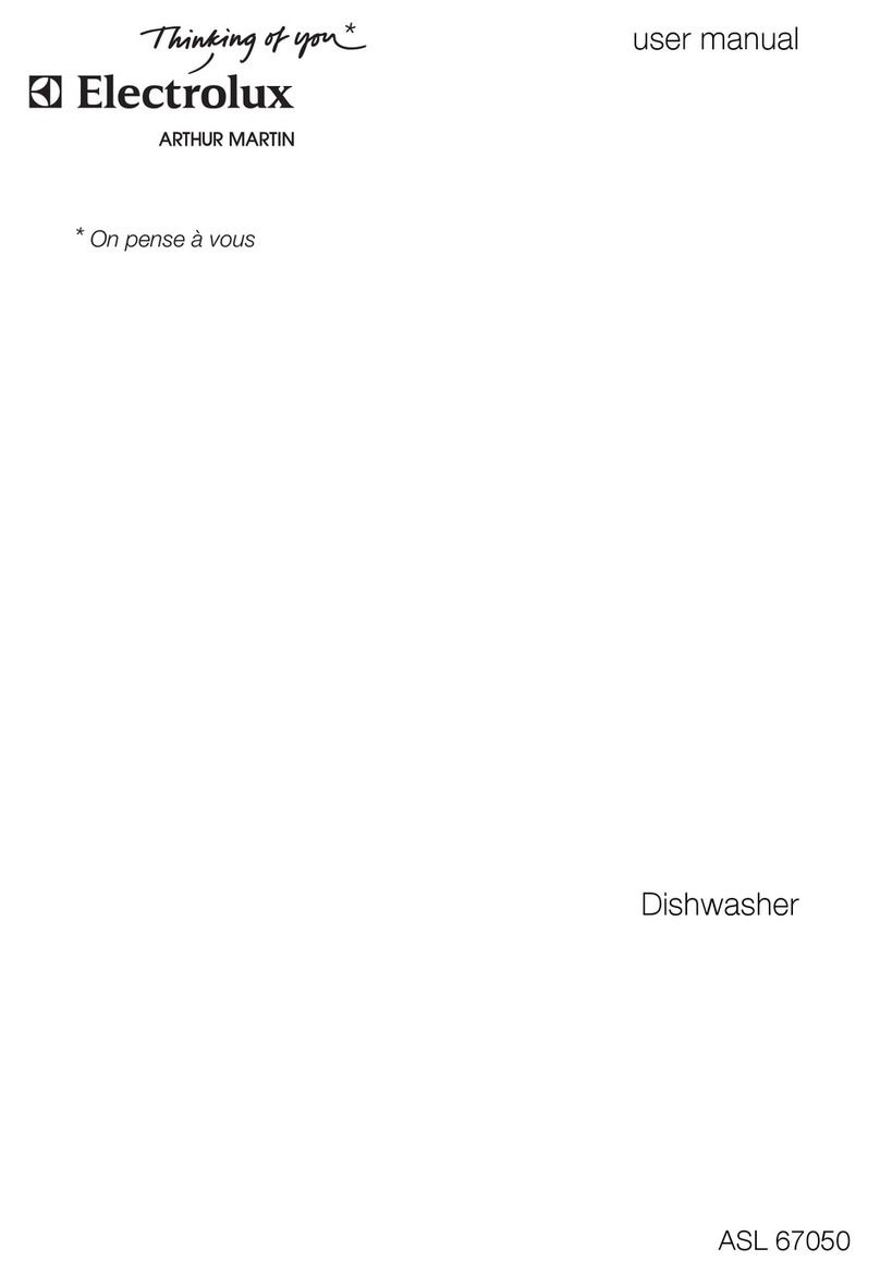 Electrolux ARTHUR MARTIN ASL67050 user manual