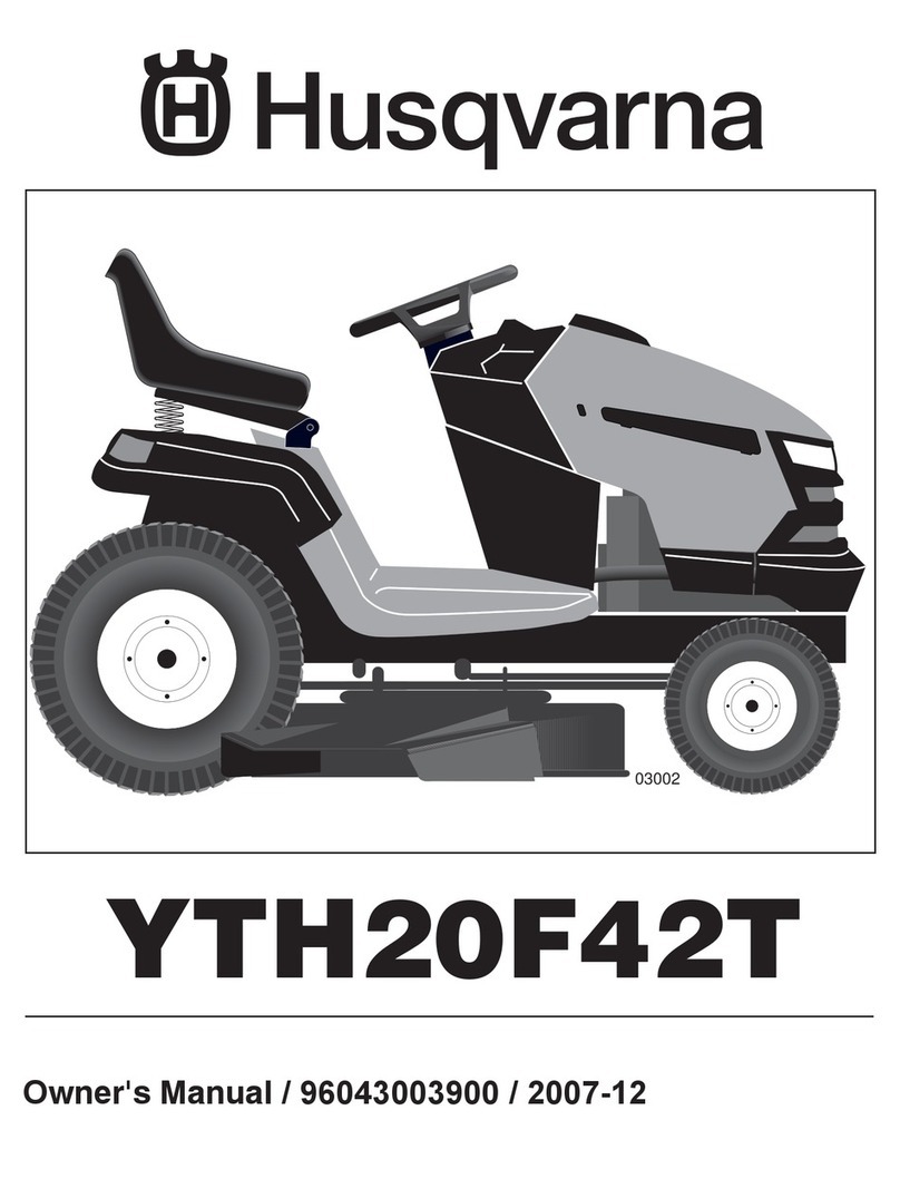 Husqvarna YTH20F42T owner's manual