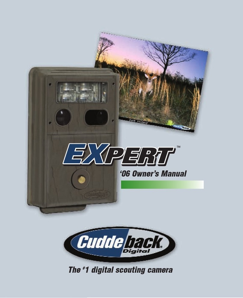 Cuddeback EXPERT owner's manual