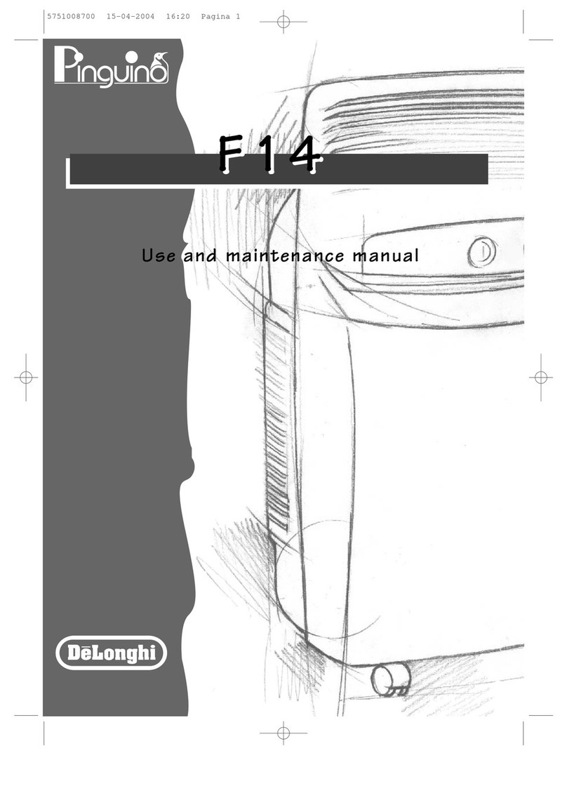 DeLonghi Pinguino F14 User manual