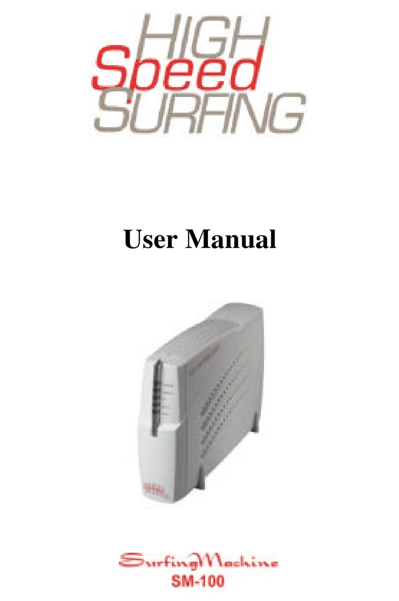Surfing Machine SM-100 User manual