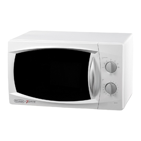 DeLonghi MW 490 User manual