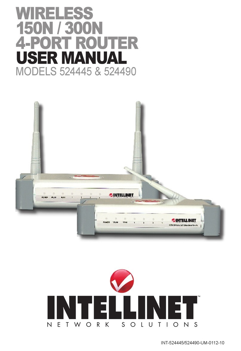 Intelligent network solutions 524445 user manual