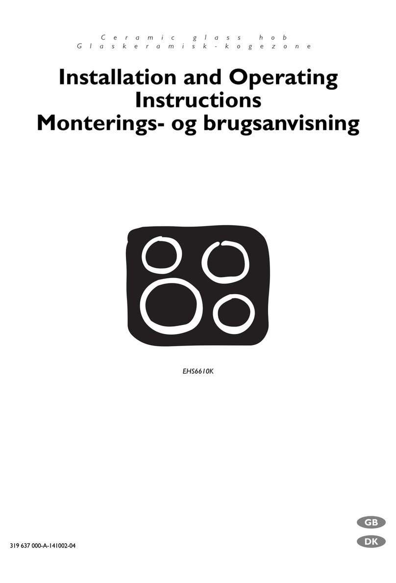 Electrolux EHS6610K User manual