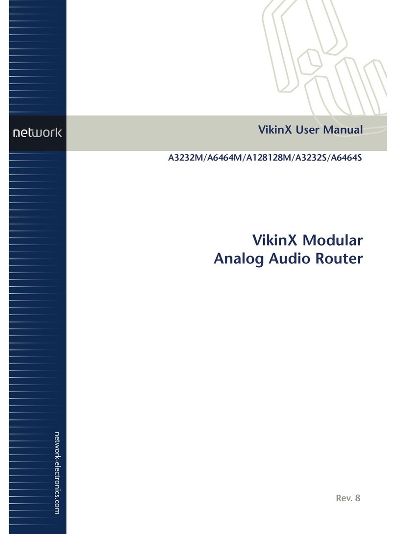 Network Appliance VikinX A3232M user manual