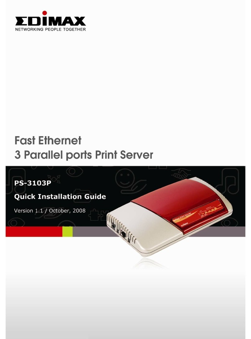 Edimax PS-3103P Quick installation guide