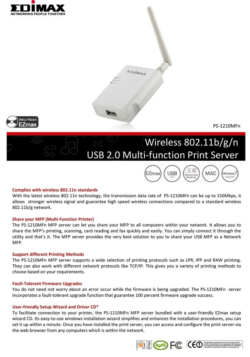 Edimax PS-1210MFn User manual