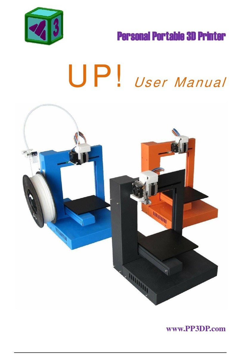 PP3DP UP! user manual