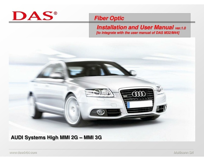 DAS AUDI Systems High MMI 2G Installation and user manual