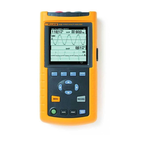 Fluke 434/PWR user manual