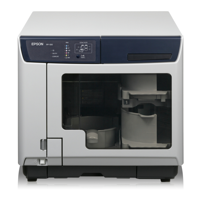 Epson Disc Producer PP-100 User manual