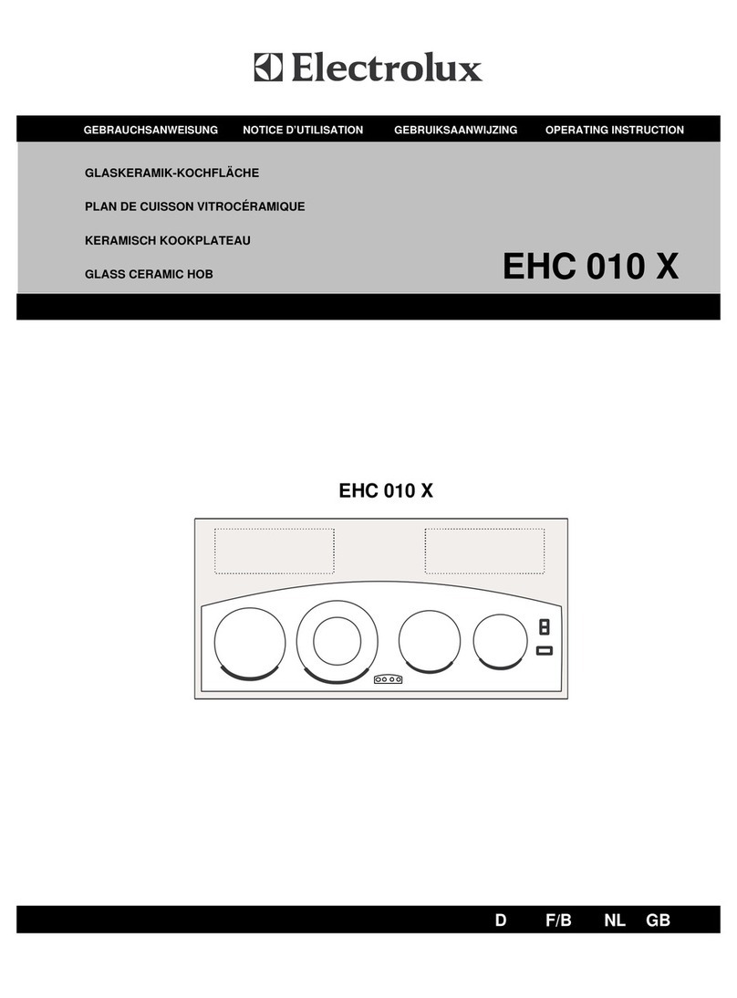 Electrolux EHC 010 X User manual
