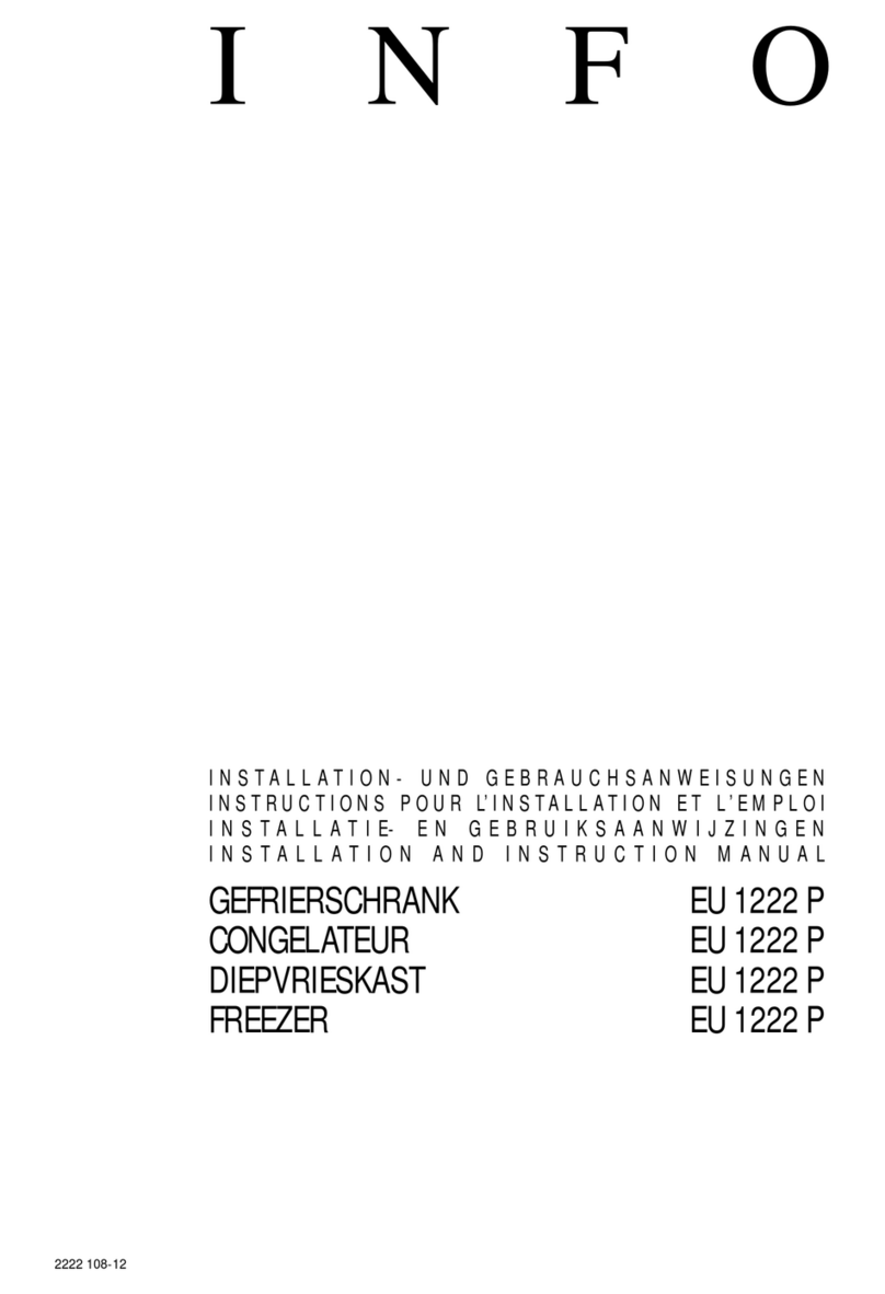 AEG Electrolux EU 1222 P Installation and instruction manual