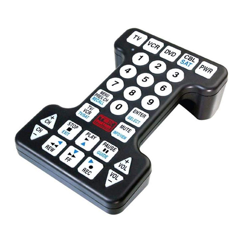 Tek Partner Tek Partner Universal Remote Control user manual