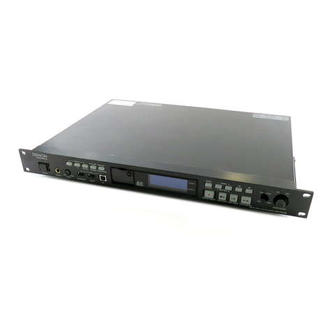 Denon DN-F650R User manual