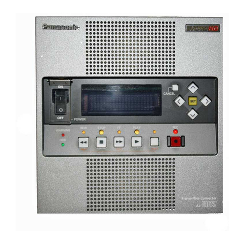 Panasonic AJ-FRC27E User manual Panasonic AJ-FRC27E User manual