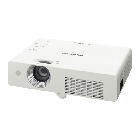 Panasonic PT-LX26HE User manual