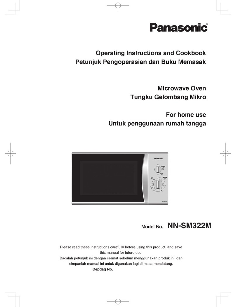 Panasonic NN-SM322M operating instructions