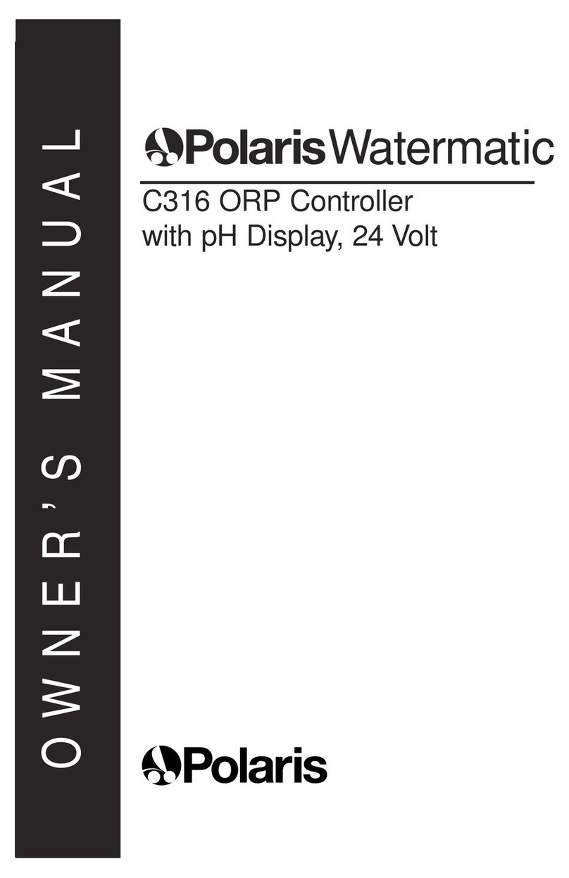 Polaris Watermatic C316 owner's manual Polaris Watermatic C316 owner's manual