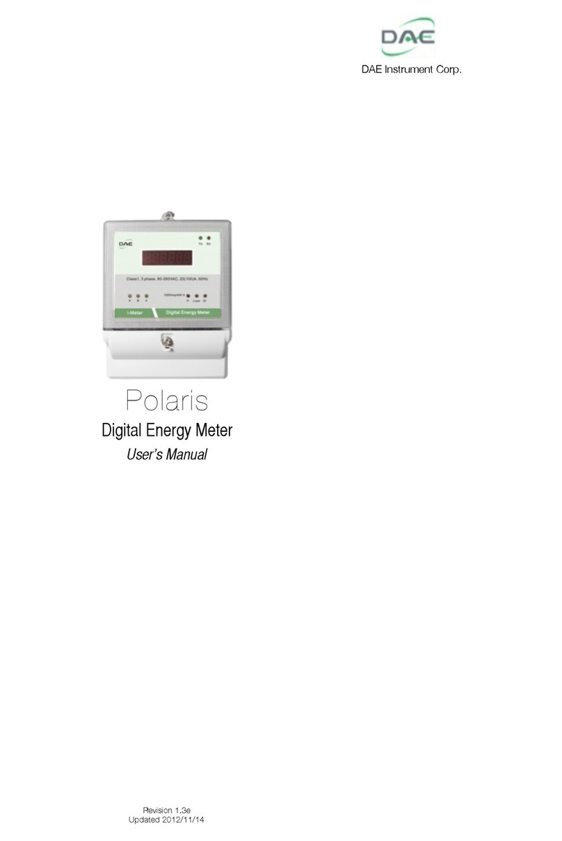 Polaris Digital Energy Meter user manual