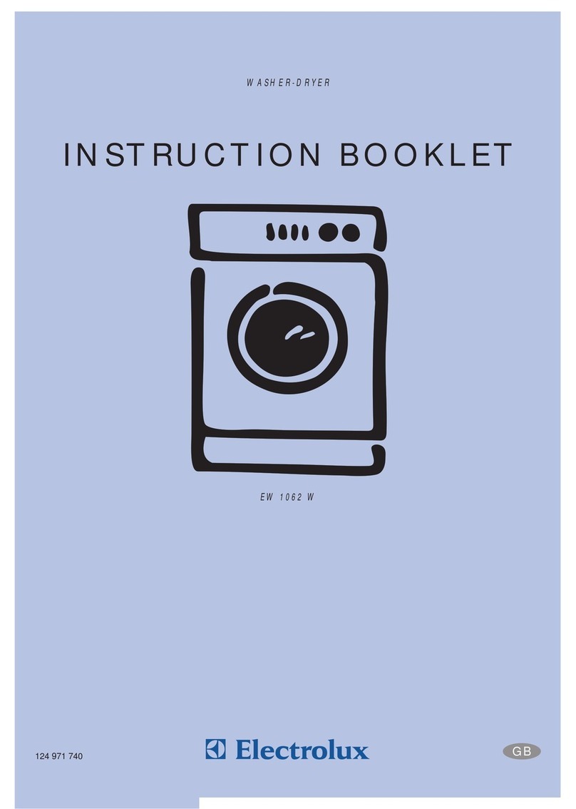 Electrolux EW 1062 W User manual