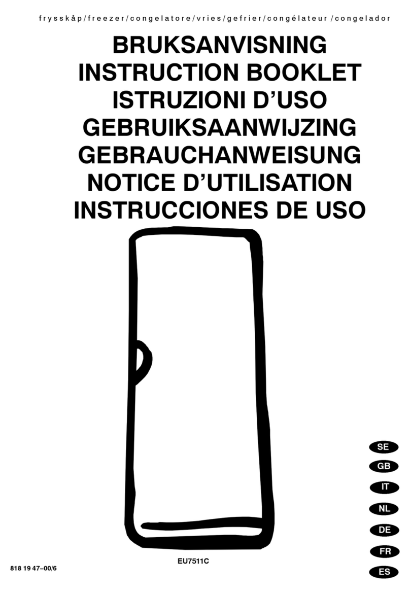 Electrolux EU7511C User manual