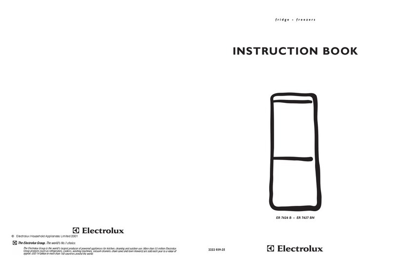 Electrolux ER 7626 B User manual Electrolux ER 7626 B User manual