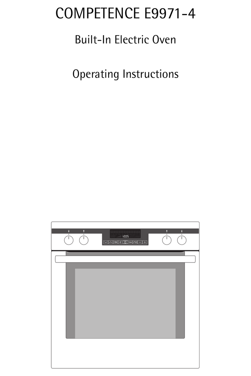 AEG Electrolux COMPETENCE E9971-4 operating instructions AEG Electrolux COMPETENCE E9971-4 operating instructions
