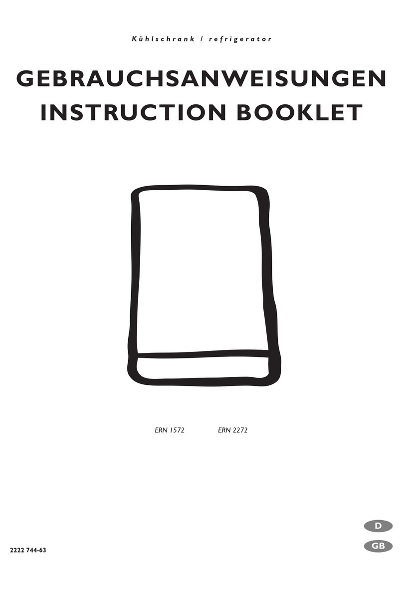 Electrolux ERN 1572 Instruction booklet