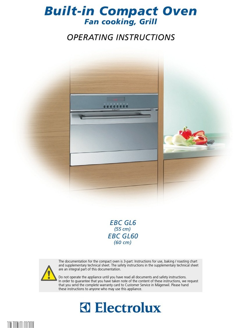 Electrolux EBC GL6 User manual