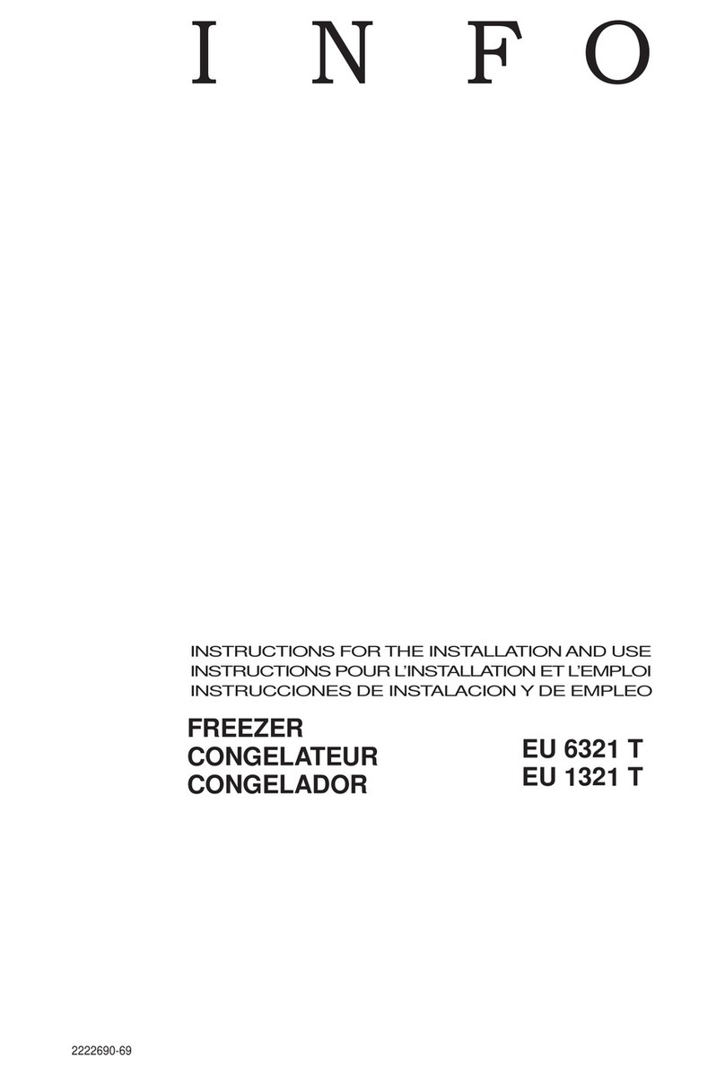 AEG Electrolux EU 1321 T Instructions for the installation and use