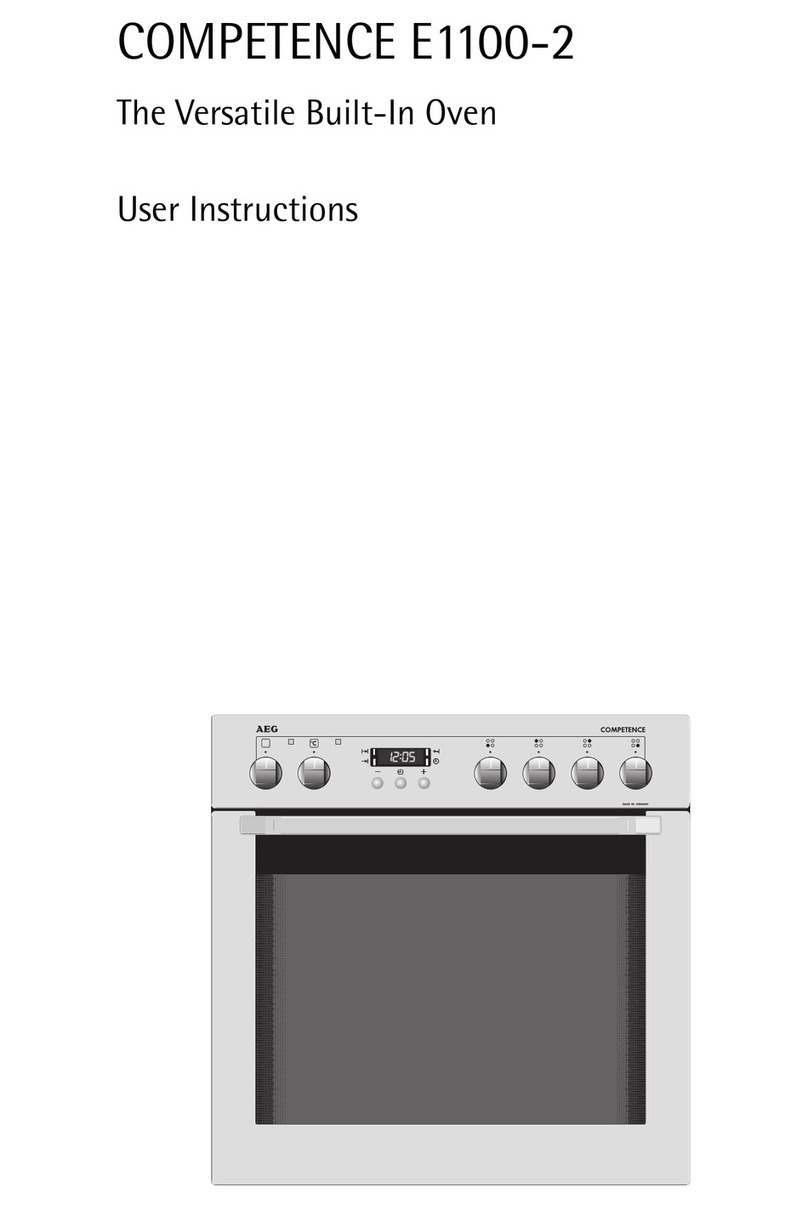 AEG COMPETENCE E1100-2 User manual