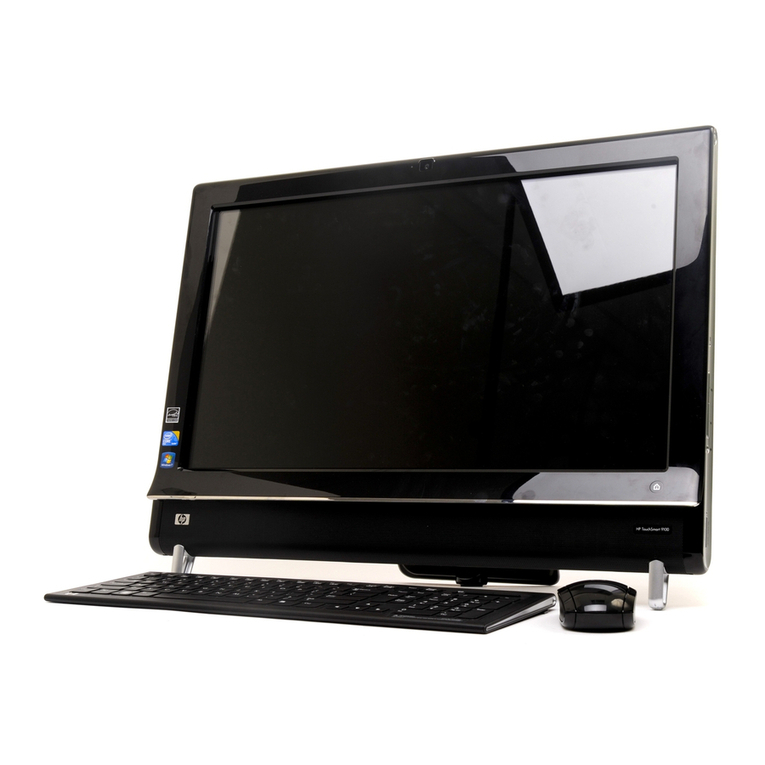 HP TouchSmart User manual