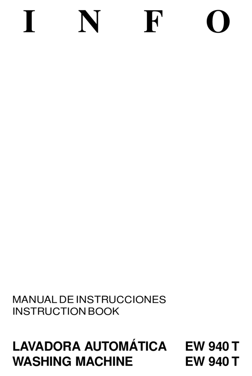 AEG Electrolux EW 940 T Instruction book