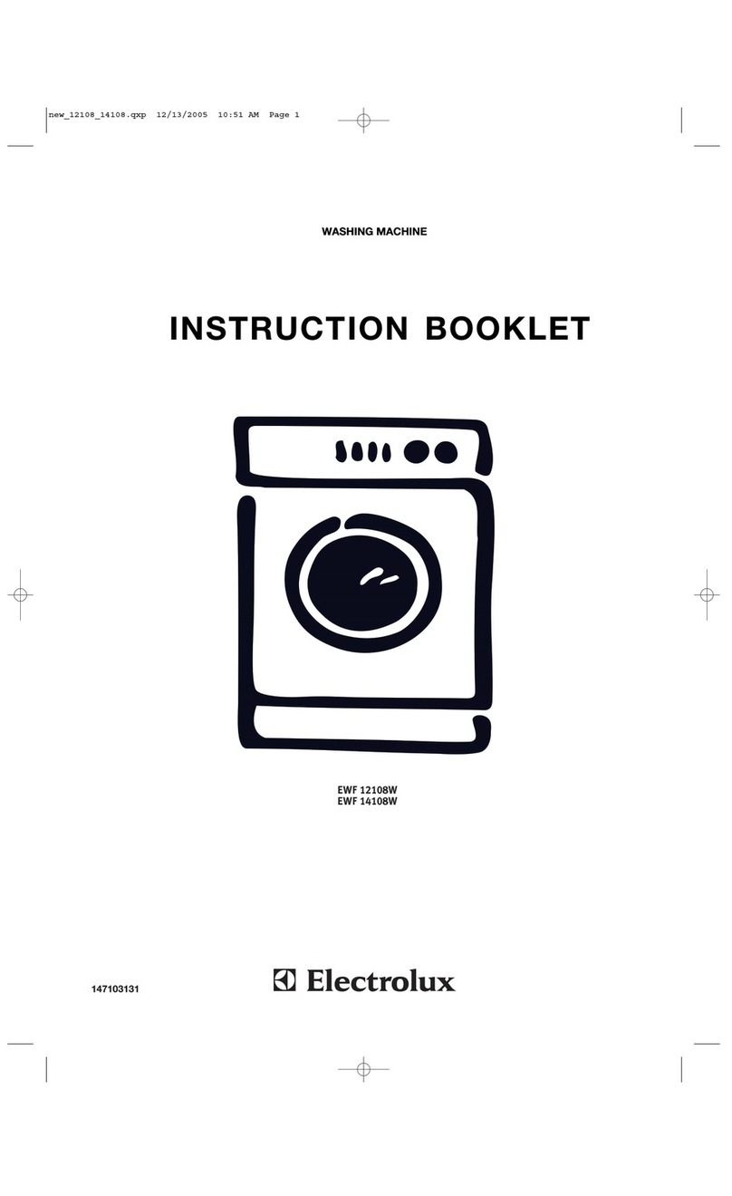 Electrolux EWF 12108W User manual