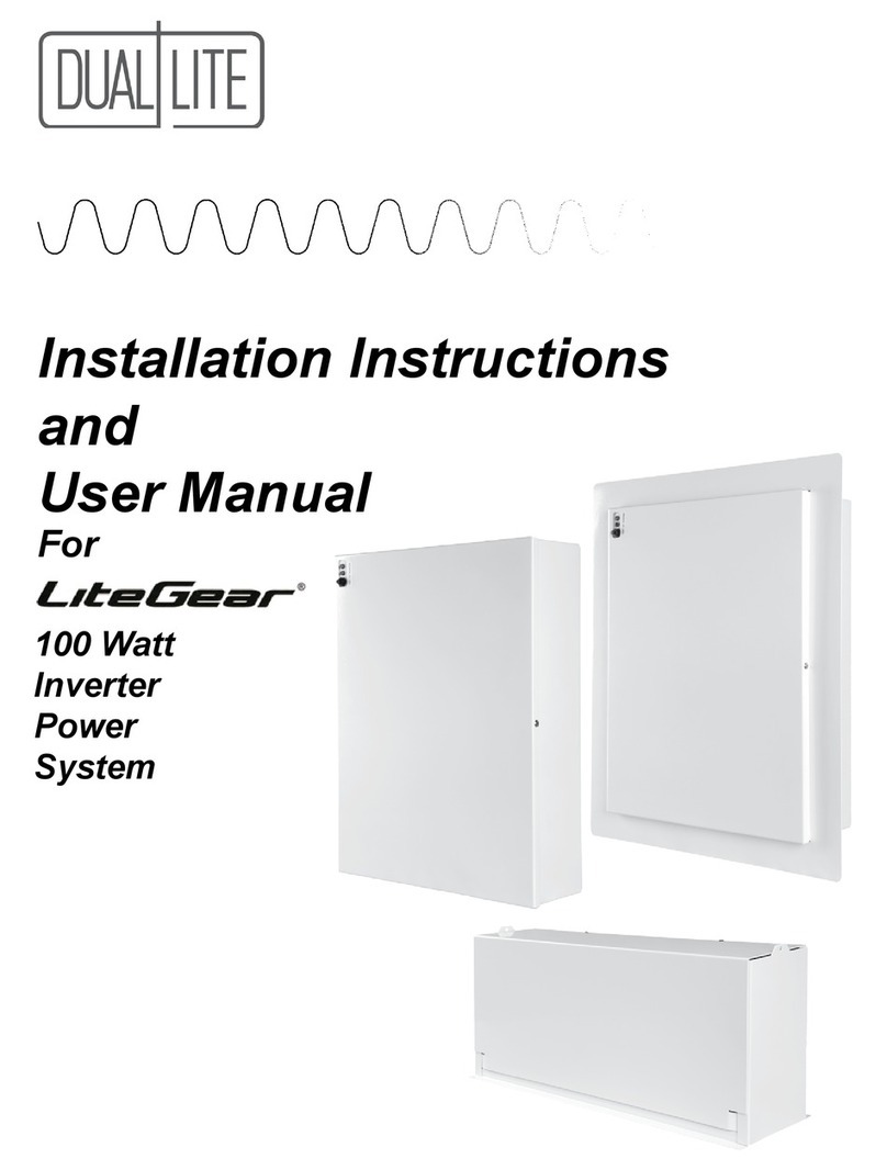 LiteGear Inverter Power System Installation instructions and user manual LiteGear Inverter Power System Installation instructions and user manual