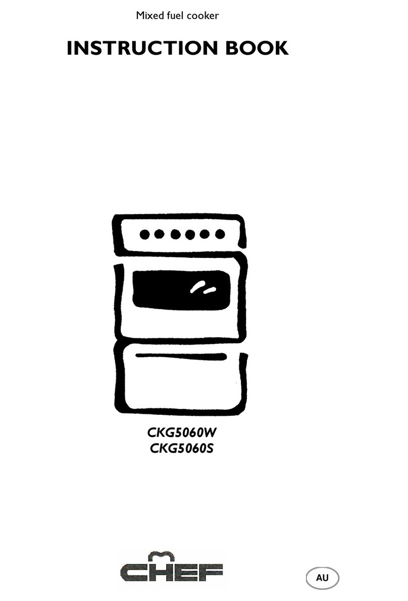 Electrolux Chef CKG5060W User manual