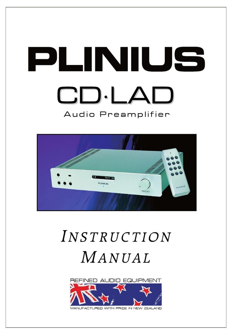 Plinius CD LAD User manual
