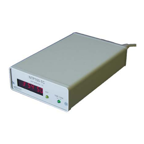 Masterclock NTP100 -SERIES User manual