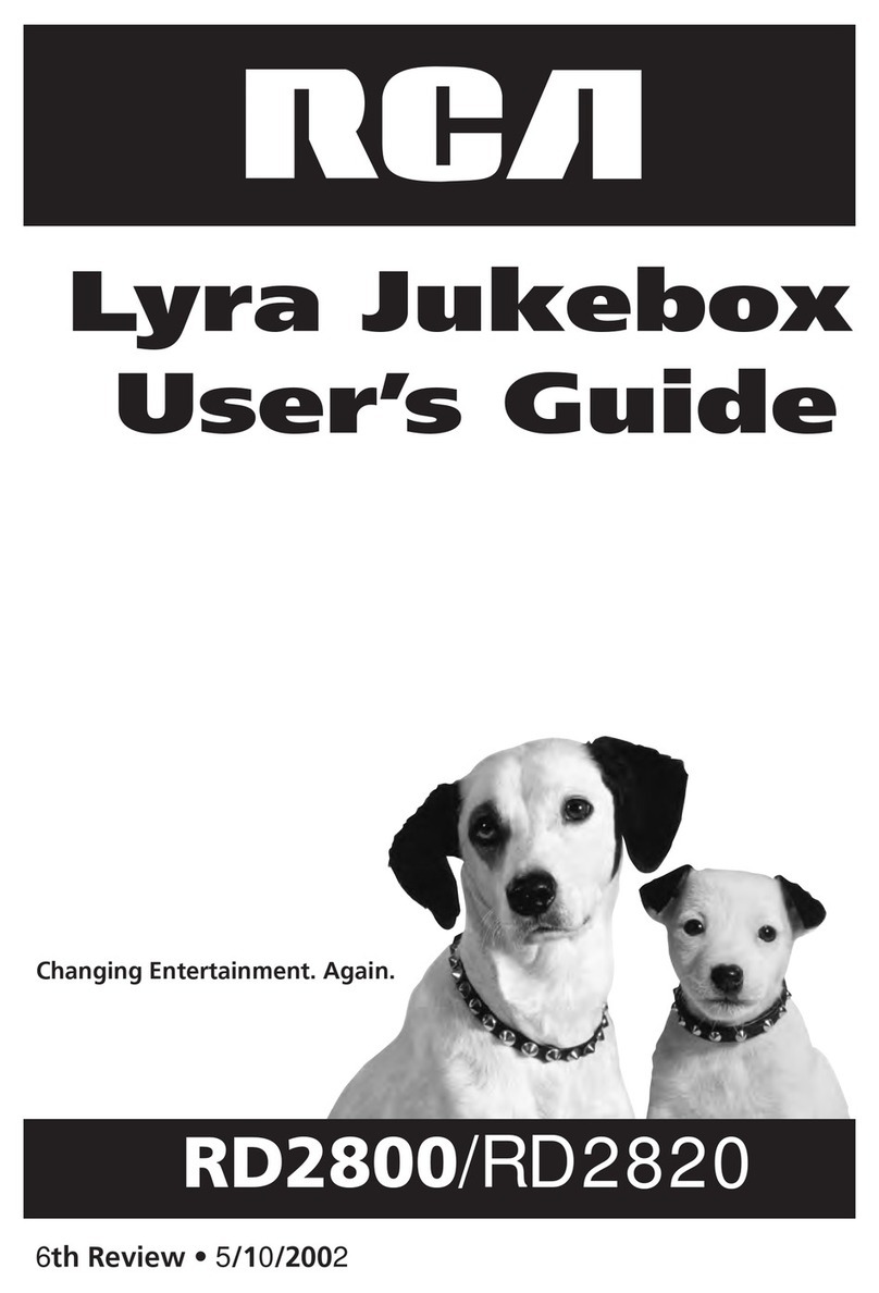RCA Lyra RD2800 user guide